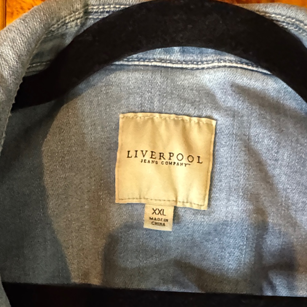 Liverpool Denim Blue Women's Jacket - Picture 2 of 5